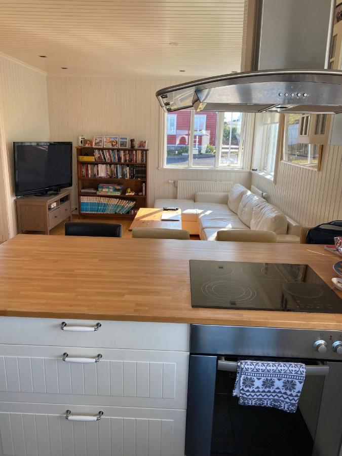 Garthur Restored House Stykkisholmur Bagian luar foto